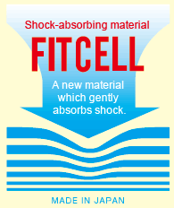 Shock-absorbing material FITCELL